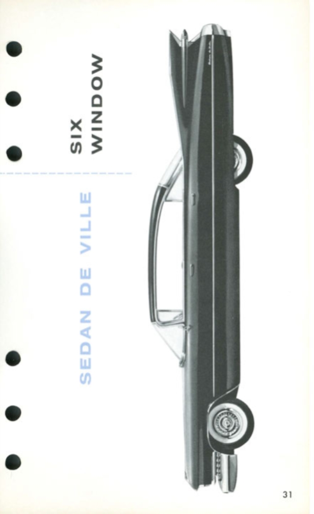 1959 Cadillac Salesmans Data Book Page 116